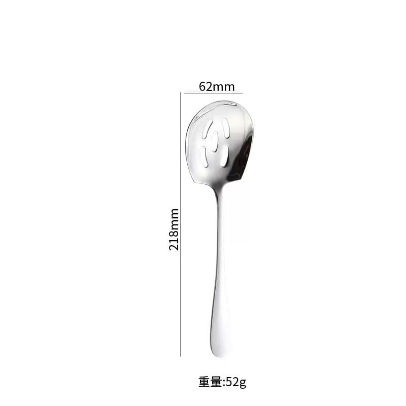 1010 Stainless Steel Tableware Western Knife and Fork Series Hotel Wholesale Cross-Border Thickened Public Tableware Spoon Fork