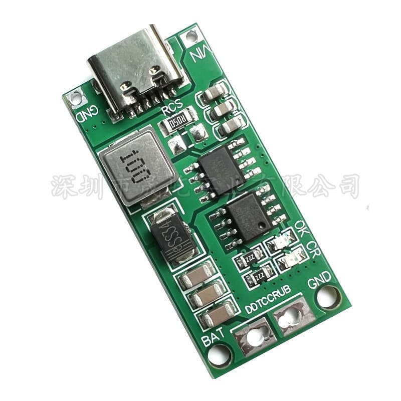 2S 3S 4S Lithium Ion Battery Charger Protection Board Type-C USB Boost Charging Board DC 3-5V