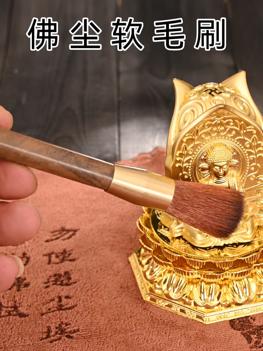 Buddha Statue Cleaning Tool, Buddha Duster, Buddha Statue Duster, Buddha Statue Towel Duster