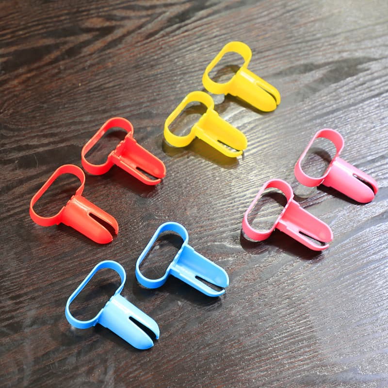 Latex balloon knotter, balloon portable plastic new style mouth tying device, balloon tying tool accessories
