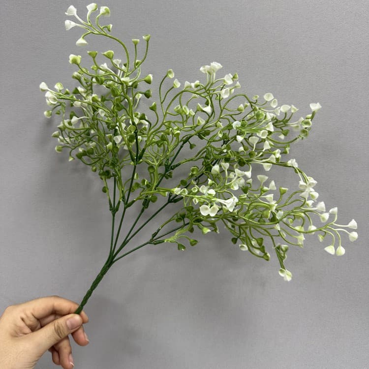 Wholesale plastic flowers, fuchsia, artificial aquatic plants, decorative bellflowers, Amazon cross-border artificial greenery