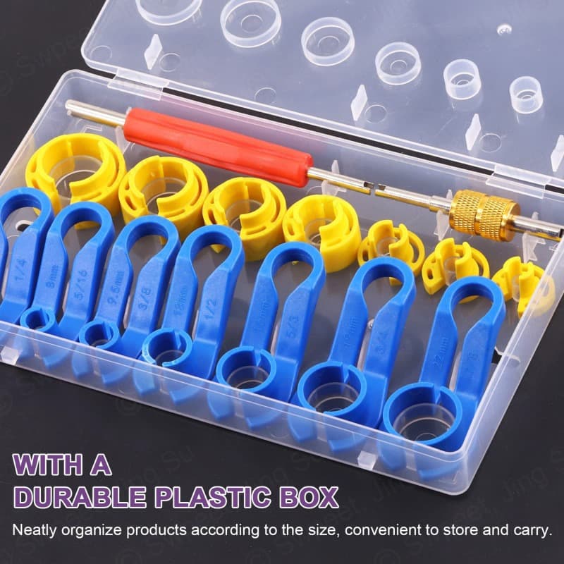 Car AC Pipe Repair Tool, Air Conditioning Tube Disassembly and Assembly Tool, AC Repair, Auto Maintenance and Repair Tool