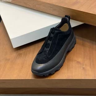 2024 Autumn Winter New Casual Sports Shoes Men's Genuine Leather Thick Sole Lightweight Comfortable Anti-Slip Low-Top Running Shoes