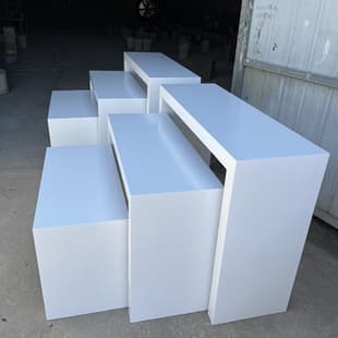 Clothing Store Island High-Low Platform Mall Display Stand Display Rack Bag Flow Table Showcase Window Table Flower Shop Shelf Display Cabinet