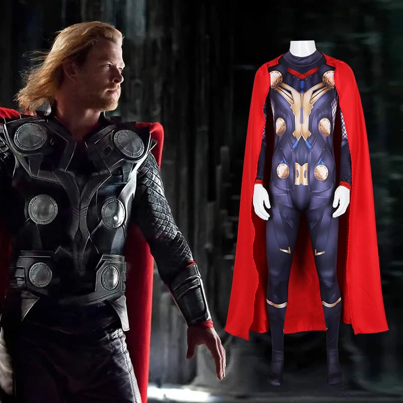 Star Fate Marvel Avengers Thor cos tight suit cosplay performance costume role play
