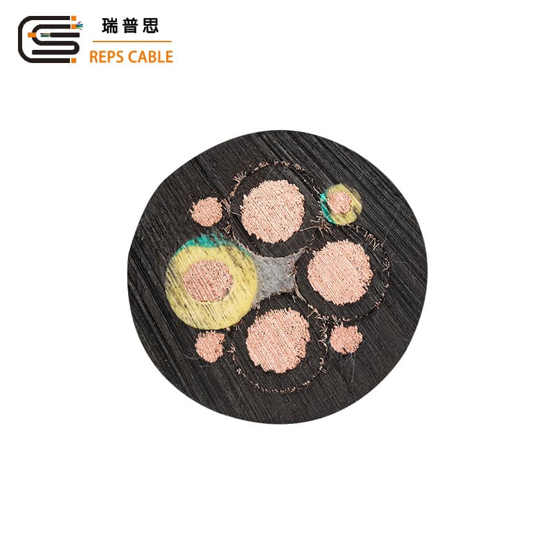 Customized drum cable imported PUR polyurethane flexible tensile wear-resistant garbage grab overhead crane