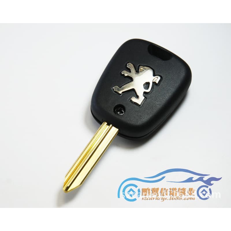 Suitable for Peugeot cross blank original car key replacement shell Peugeot cross blank car remote control replacement shell