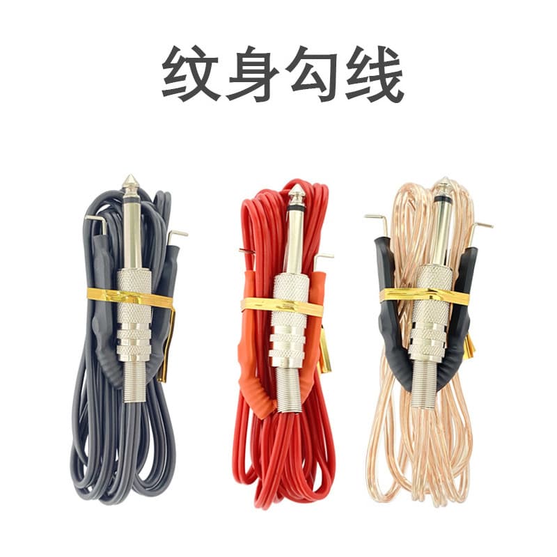 European Beauty Tattoo Equipment Full Set Four Colors Line Drawing Tattoo Machine Power Cord Tattooing Body Art Tools