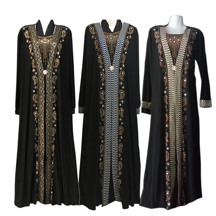 Arab Hui women's beaded prayer robe, Hui ethnic dress, one-piece dropshipping, soft treatment