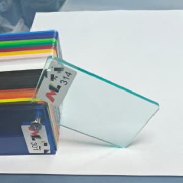Factory Direct Supply Acrylic Sheet Glass Blue Semi-Transparent Pink Transparent Green Transparent Orange Organic Glass