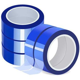 Blue Heat Tape High Temperature Heat-Resistant Tape Heat Transfer Tape No Residue