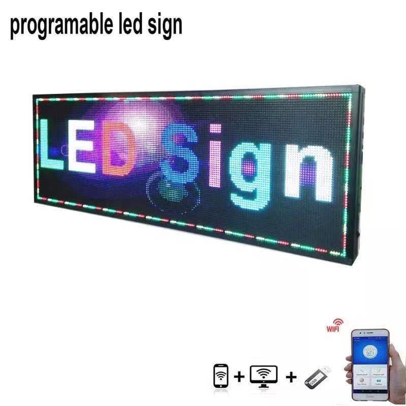 Factory direct wholesale and retail P5 100*40cm indoor full color display export display drop shipping