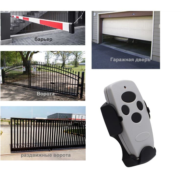 DOORHAN Garage Door Remote Control 433.92MHz Rolling Code Gate Remote for Overhead Door