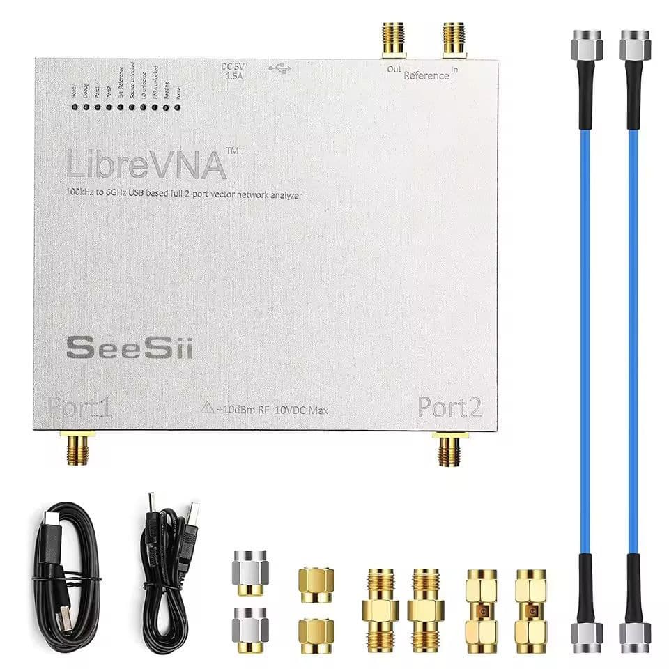 LibreVNA USB-based 100k-6GHz Dual-Port Vector Network Analyzer 6G VNA