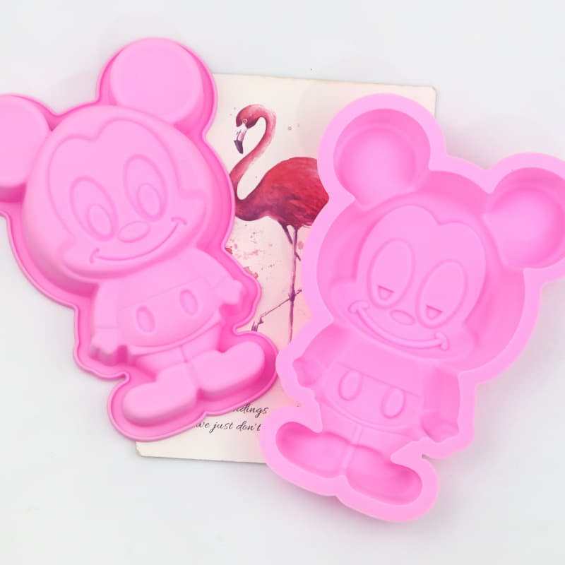 Torch Point Single Cartoon Mouse Silicone Cake Mold Kitchen Baking Tool DIY Silicone Soap Mold