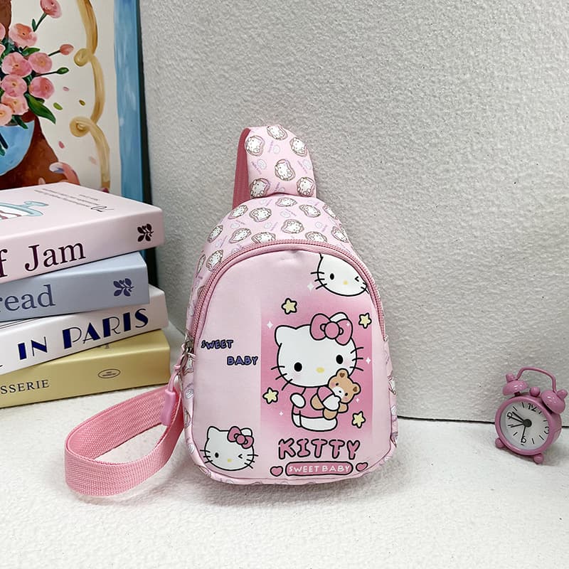 New Cartoon Children's Chest Bag, Cute Kindergarten Backpack, Fashion Toddler Crossbody Backpack, Snack Toy Shoulder Bag