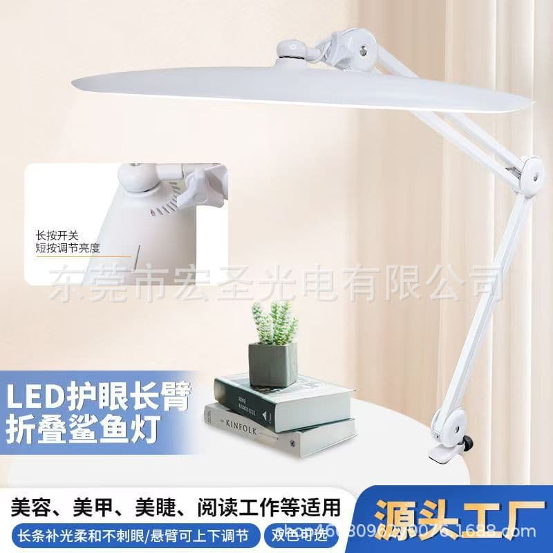 Cross-border New LED Cold Light Shadowless Clip-on Lamp Beauty Lamp Eye Protection Brow and Lash Lamp Nail Illumination Light