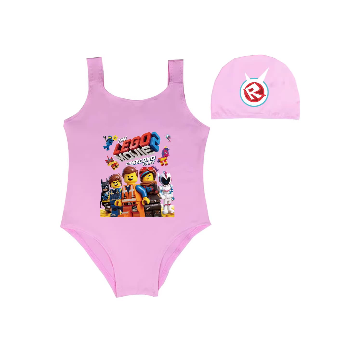 New ROBLOX children's swimwear 2026 European and American children's one-piece swimsuit for small and medium-sized children Y08153
