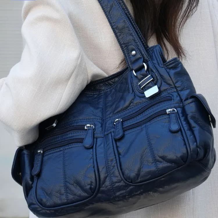 2025 New Crossbody Washed Soft Bag Women's Handbag Shoulder Bag