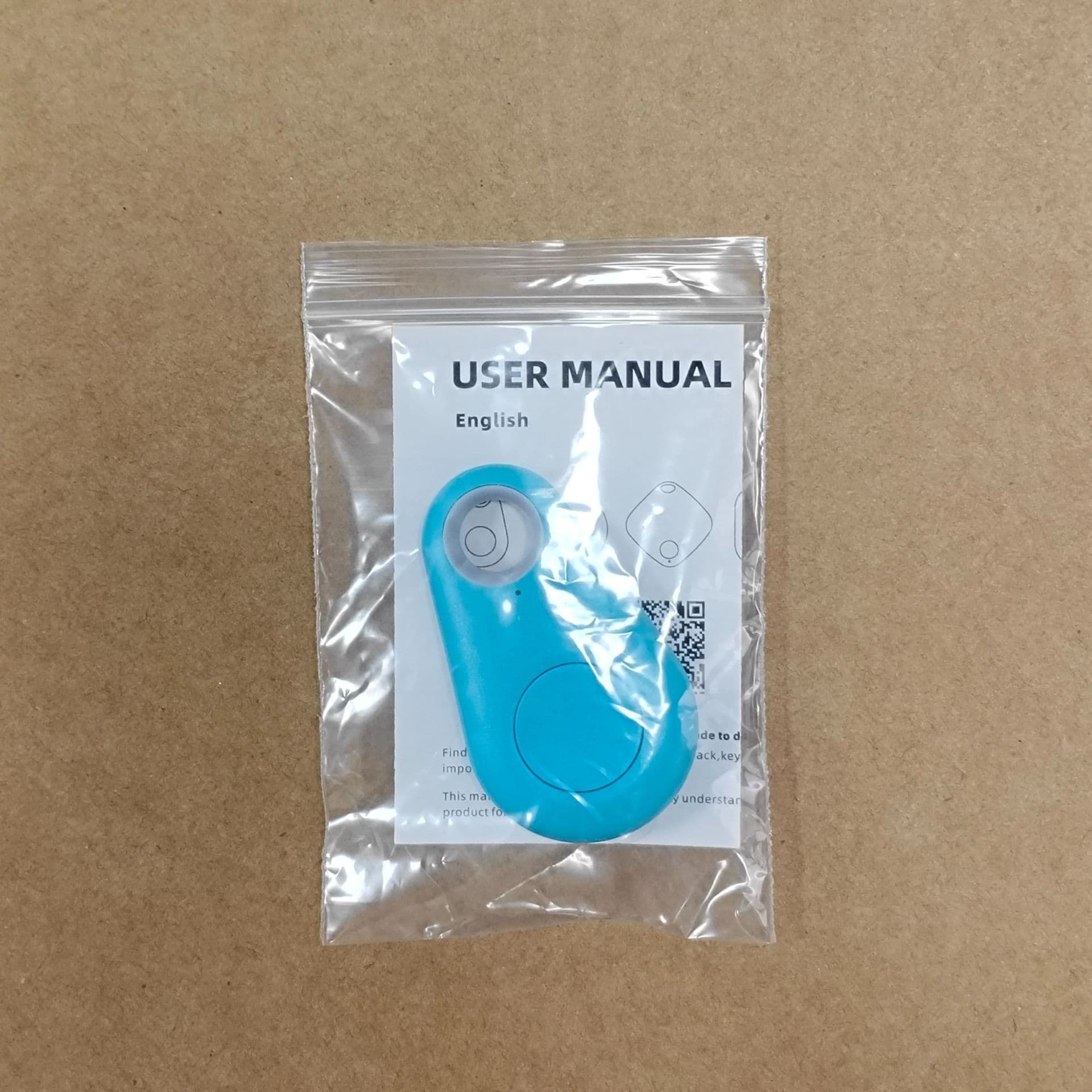 Anti-loss tracker factory stock cross-border certified water drop reminder key wallet pet two-way finder Bluetooth locator