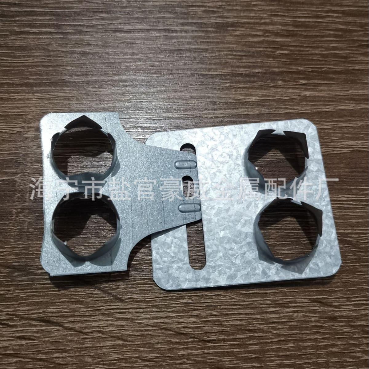 Hot Sale Haowei Brand Wooden Box Male and Female Buckle, Steel Strap Buckle, Wooden Box Accessories