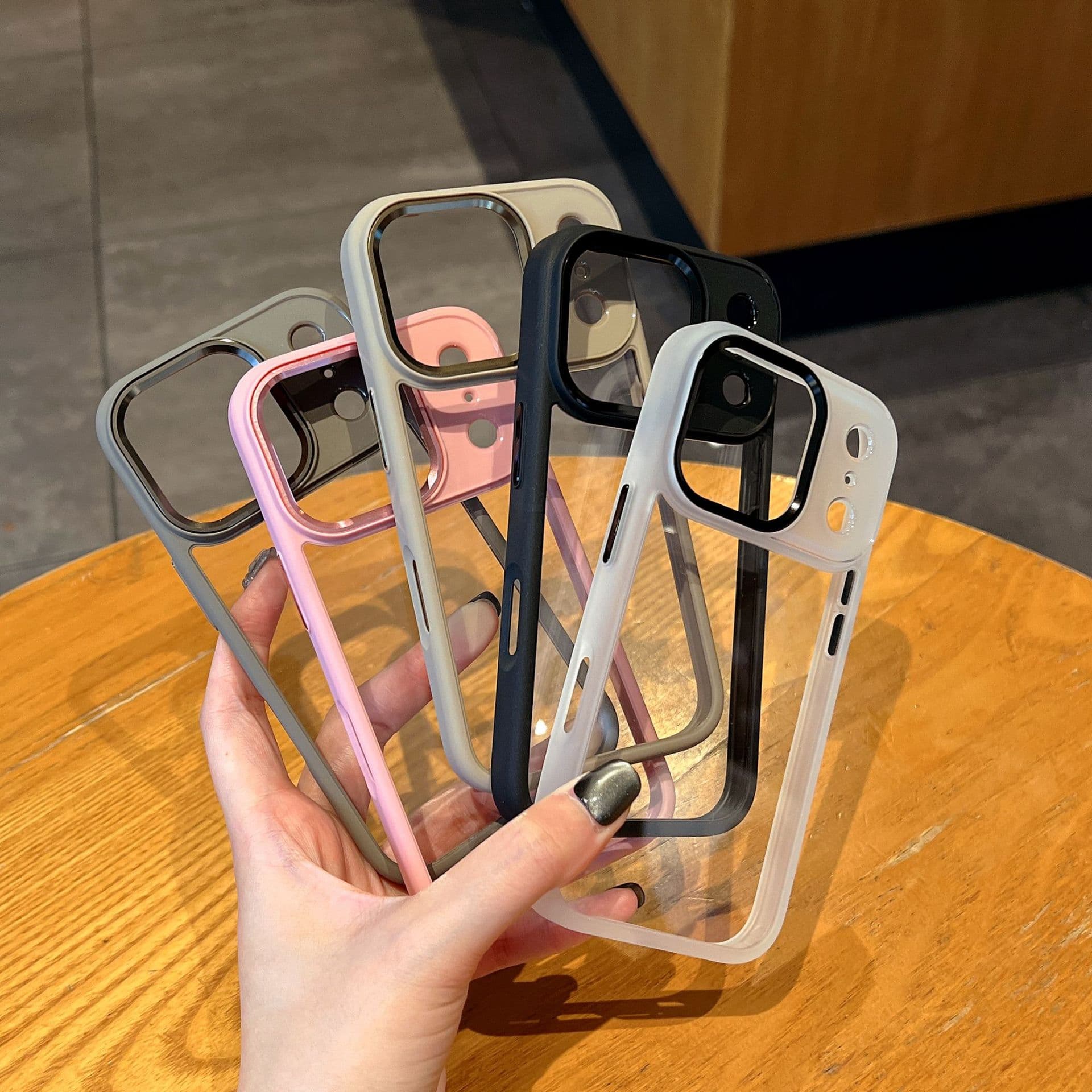 Metal Lens Phone Case for iPhone 17, Apple 16 Pro Max Eagle Eye, 15 Transparent Full Coverage Shockproof Cover, 14