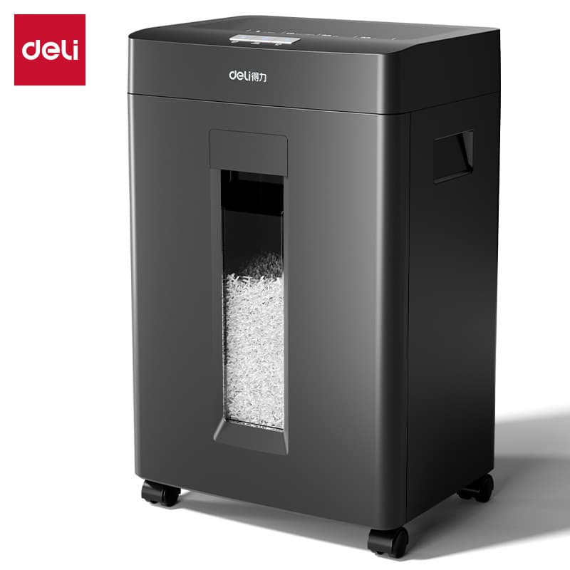 Deli GA666 paper shredder office dedicated a4 paper shredder document shredder stirs waste paper and shreds paper