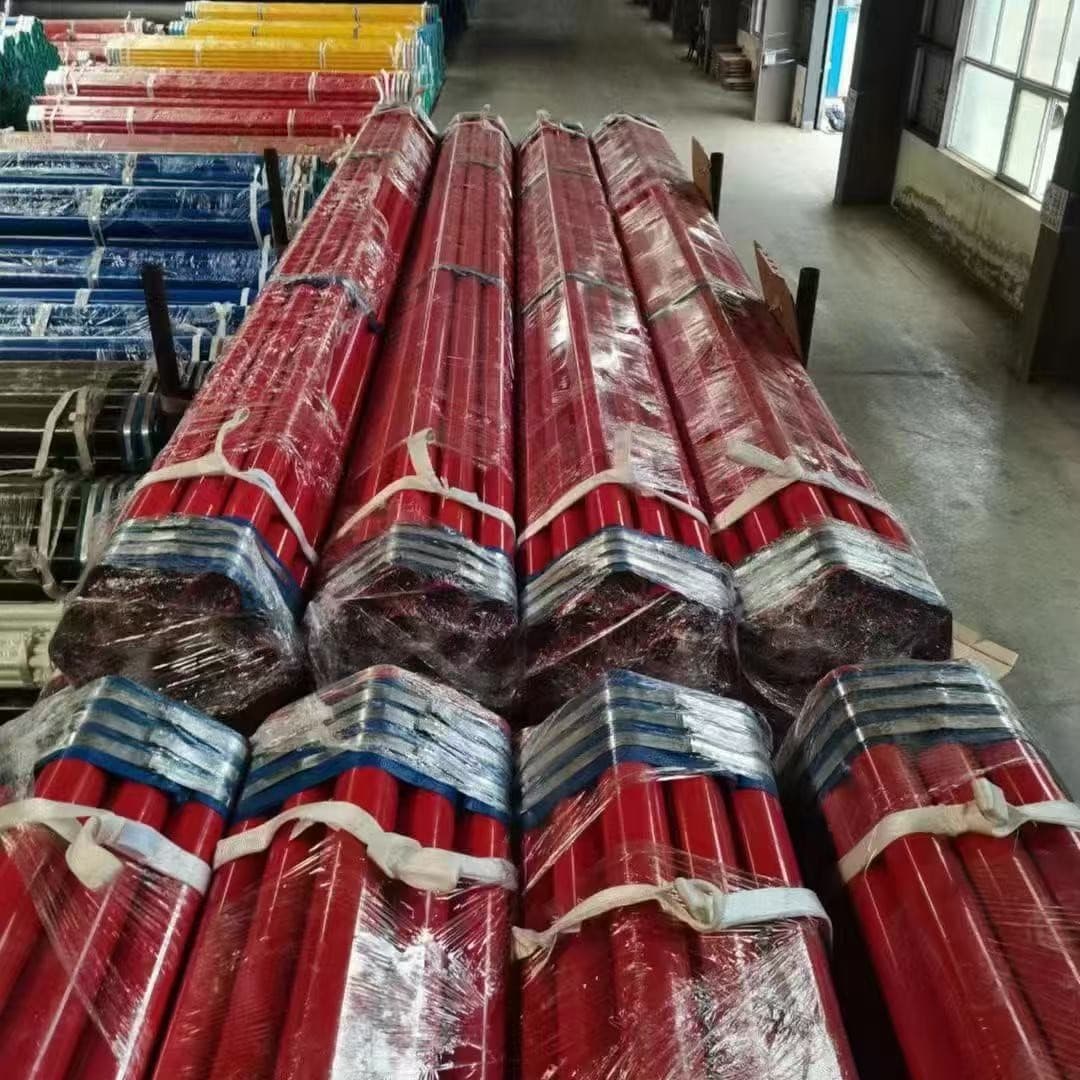 Small-diameter internally and externally coated composite steel pipe, mining-grade plastic-coated straight seam steel pipe, water supply, drainage, and fire protection plastic-coated steel pipe.
