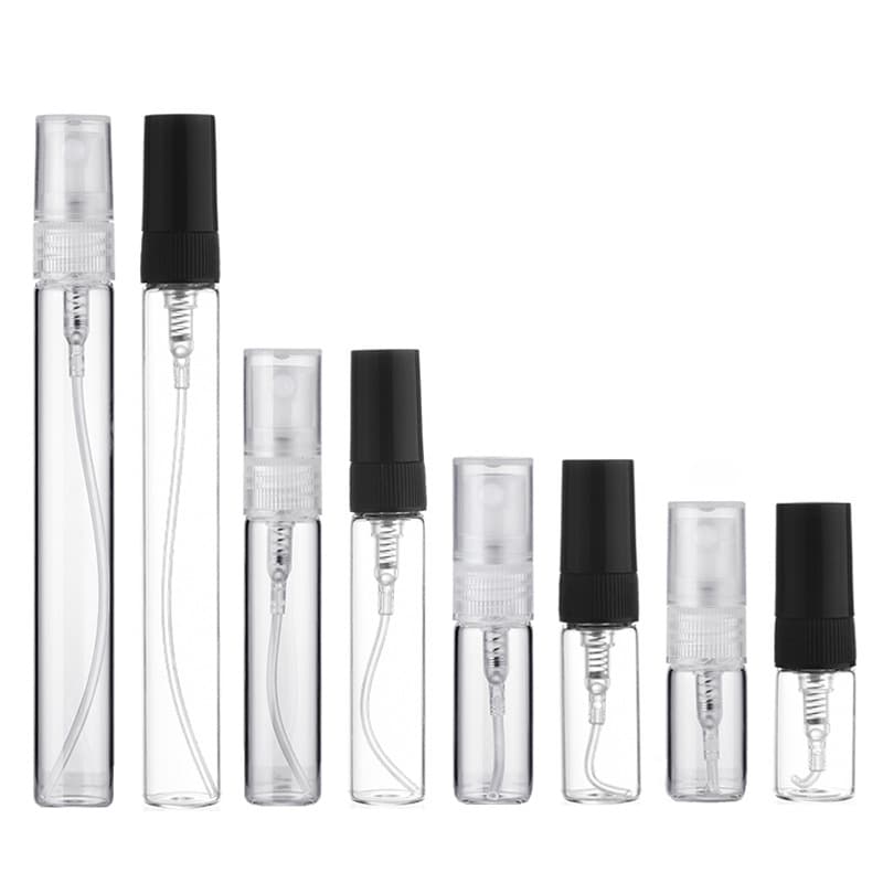 Perfume Atomizer Bottle Perfume Sample Refillable Bottle Empty Portable Travel Empty Bottle Spray Bottle Perfume Dispenser