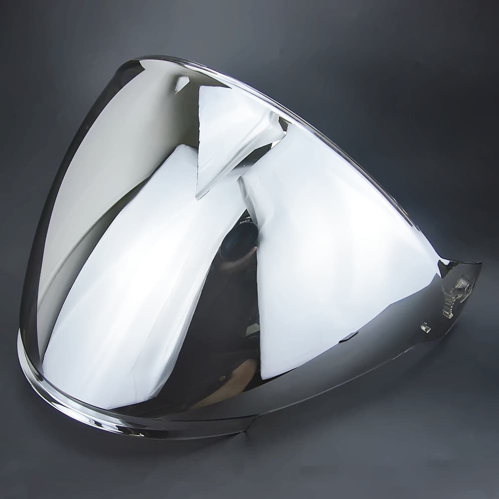 S30 Electric Scooter Helmet Visor Compatible with G263/JET-3 Half Helmet Visor Electroplated Universal Helmet Accessories