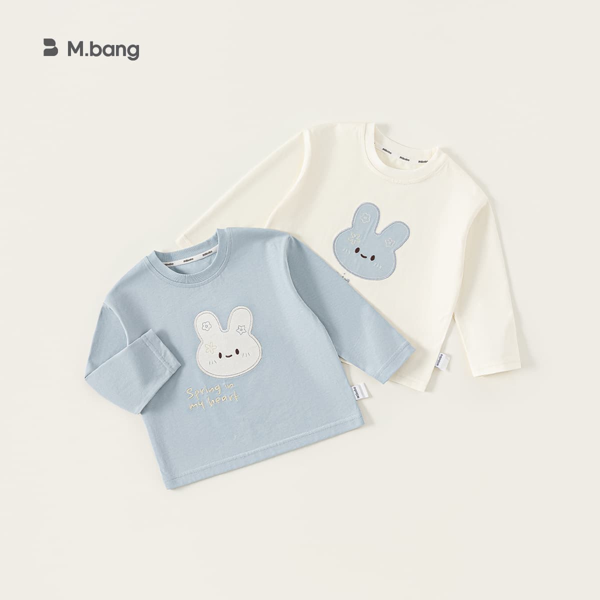 Youbao Children's Clothing Spring/Autumn Baby Round Neck Kids Base Layer Embroidered Long Sleeve T-Shirt for Girls