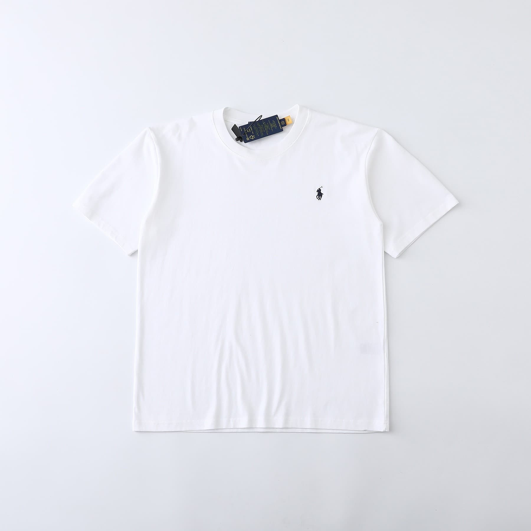 Cross-border Foreign Trade Supply Ralph Lauren RL Crew Neck Short Sleeve Men's Summer Polo Casual Pure Cotton T-Shirt