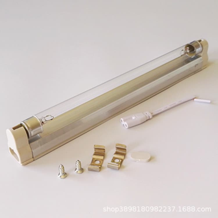 T5 8W Ultraviolet Disinfection Lamp, Sterilization Bulb with Ozone Anti-Mite Function, Bracket Light Manufacturer Wholesale