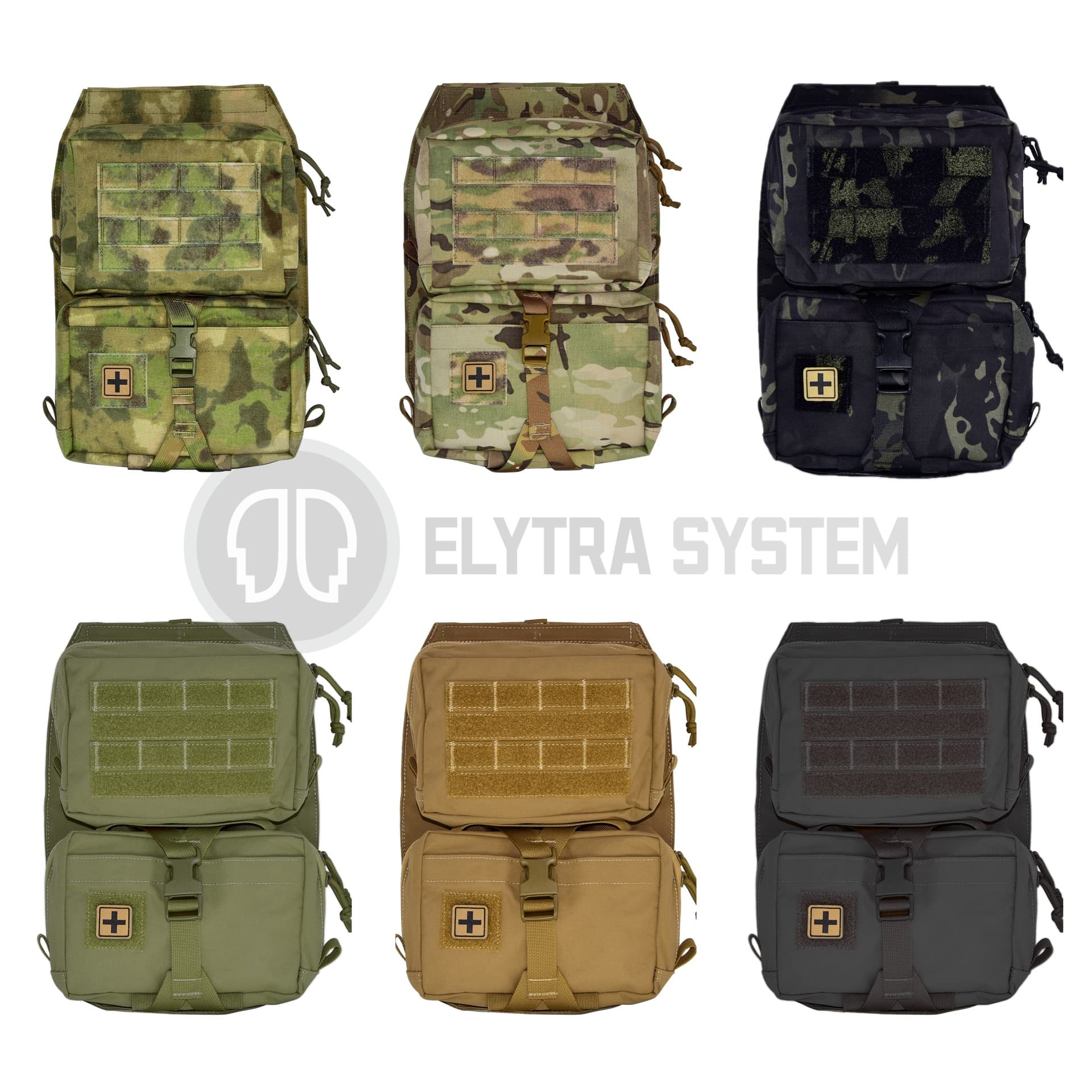 Mayflower MFS tactical backplate mission pack vest composite tactical equipment ruins camouflage cross-border scarab