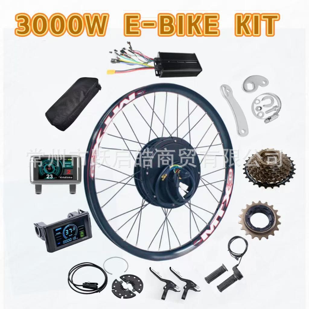 Top Configuration 48V-72V 3000W Mountain Bike Electric Conversion Kit Bicycle Electric Vehicle Accessories Battery