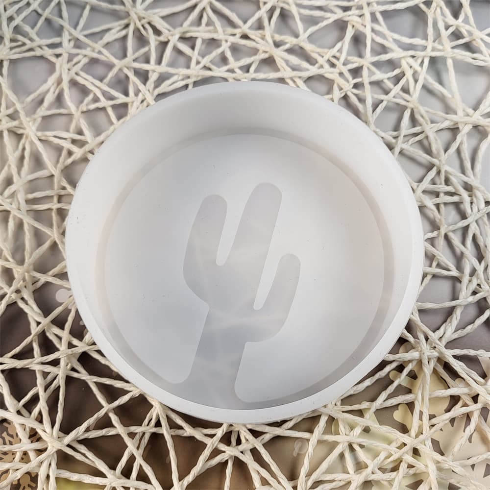 Z0125 Cactus Incense Mold Crystal Resin Silicone Mold DIY Decorative Silicone Mold