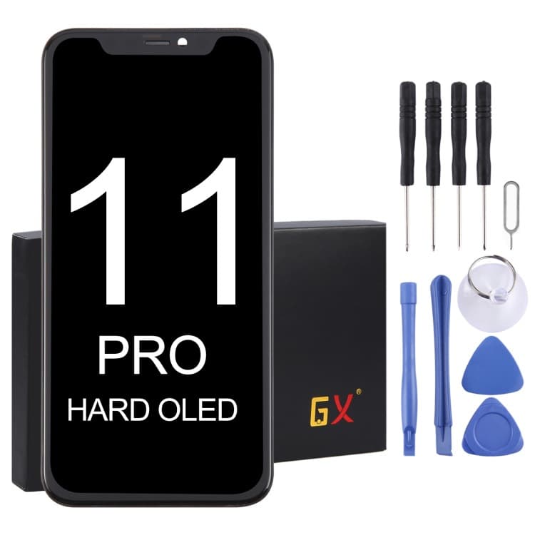 for iPhone 11 Pro GX OLED LCD Touch Screen Assembly with Frame