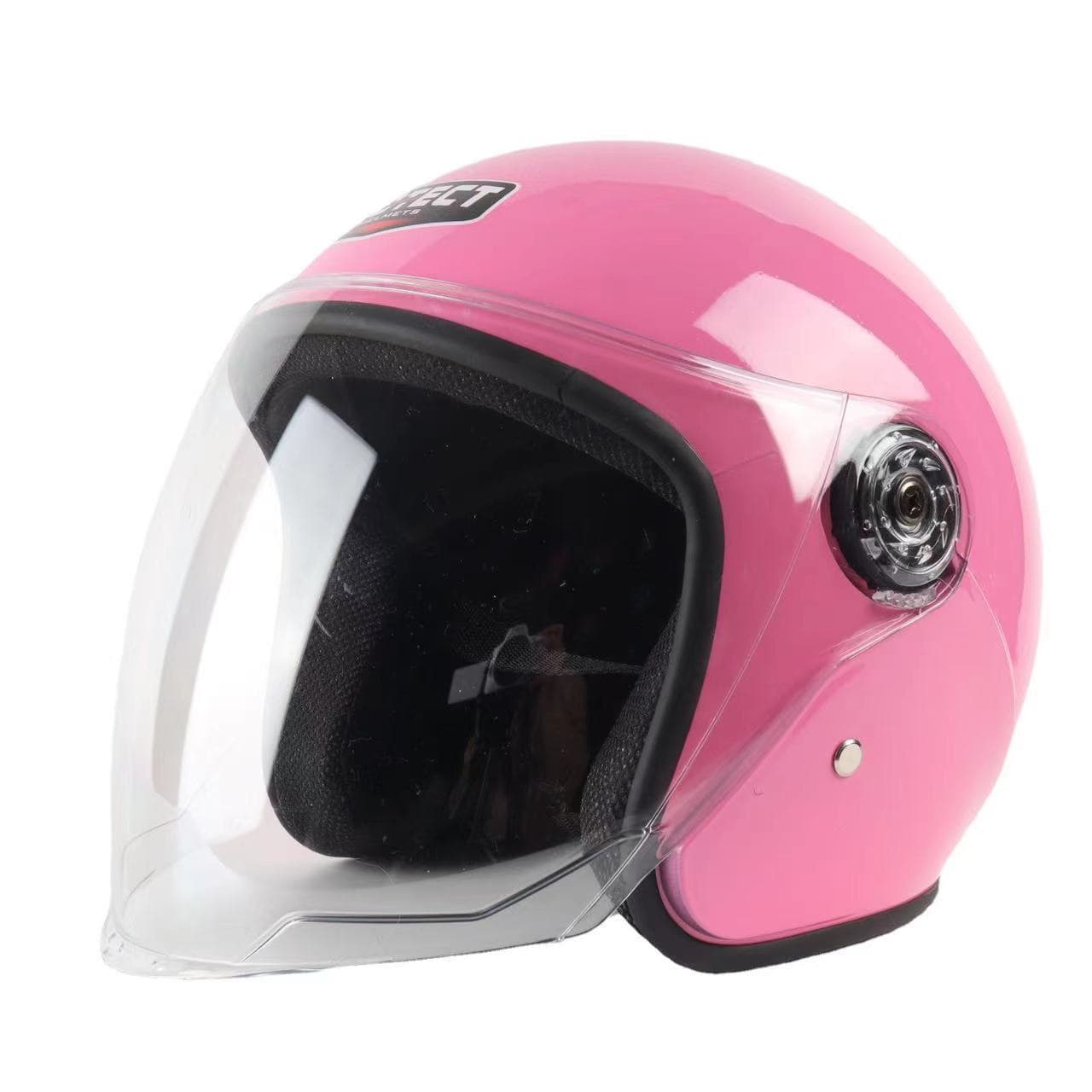 Electric Scooter Women's Helmet Four Seasons Universal Autumn Winter Warm Men's Half Helmet Safety Helmet Electric Bike Sun Protection Half Helmet
