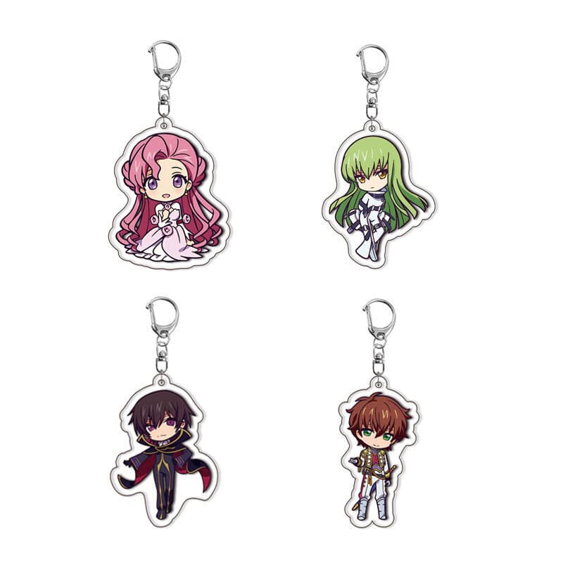 [Hd] Rebellious Lelouch Acrylic Keychain Lelouch Lamperucci Anime Pendant