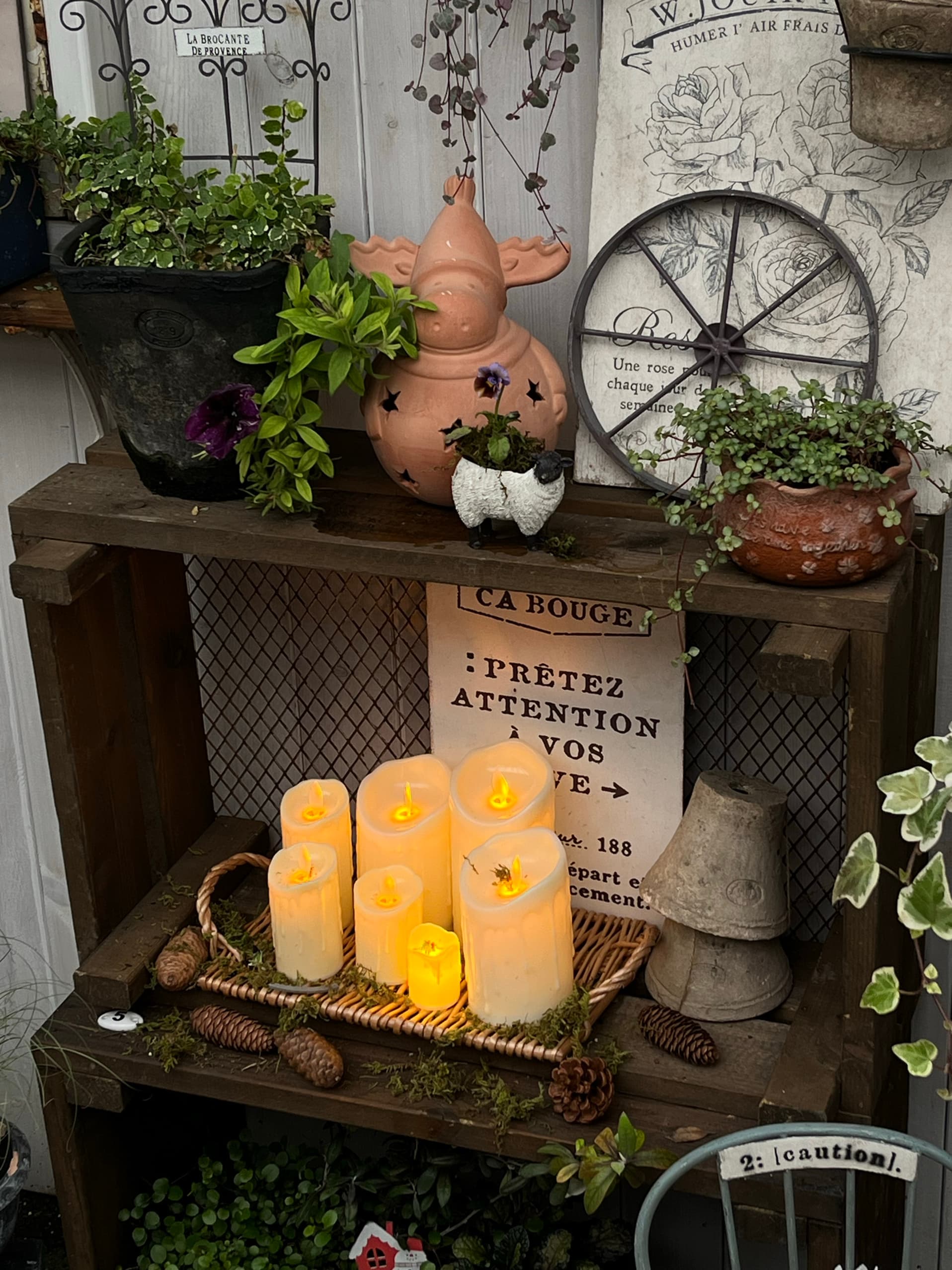 Love Garden Gardening Home Miscellaneous Electronic Candle Wholesale with Order