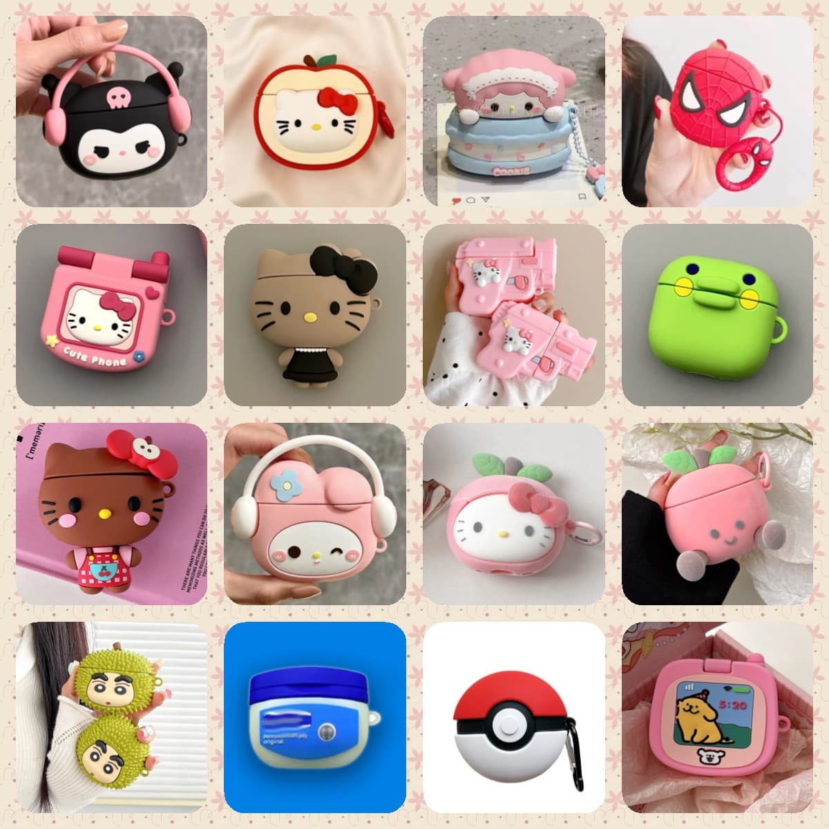AirPods Pro 3 Case 2025 Model Compatible with Apple Bluetooth Headphones Silicone Cartoon Earphone Case Cute Cover