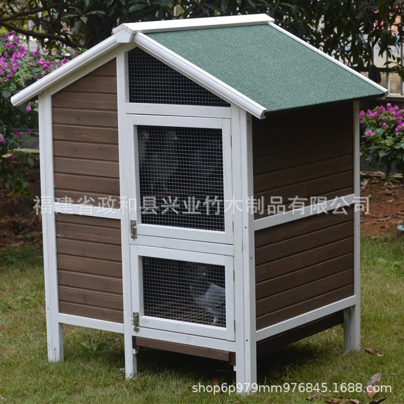 Wholesale ventilated and breathable outdoor ornamental cage breeding cage solid wood bird cage parrot cage large bird cage aviary