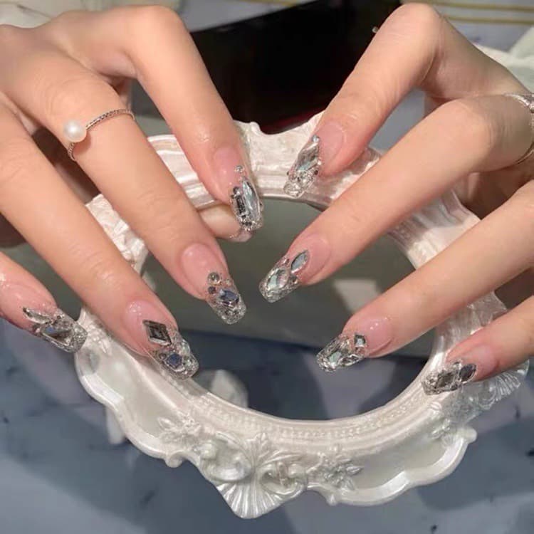 Nail Art Handheld Props Photo Decoration Accessories INS Styling Vintage Photography Atmosphere Props Picture Frame Relief Shooting