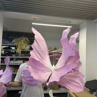 3D Butterfly Paper Art Large-Scale Giant Wedding Window Display Prop Decoration Photography Wedding Paper Flower