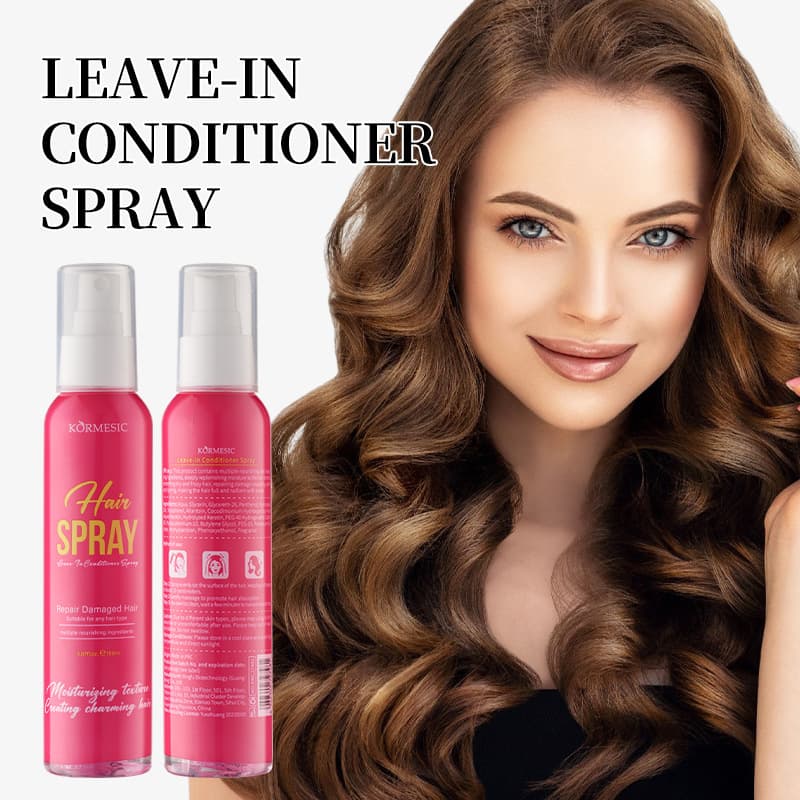 KORMESIC English Label No-Rinse Leave-In Hair Spray, Family Size, Cross-Border Trade Wholesale