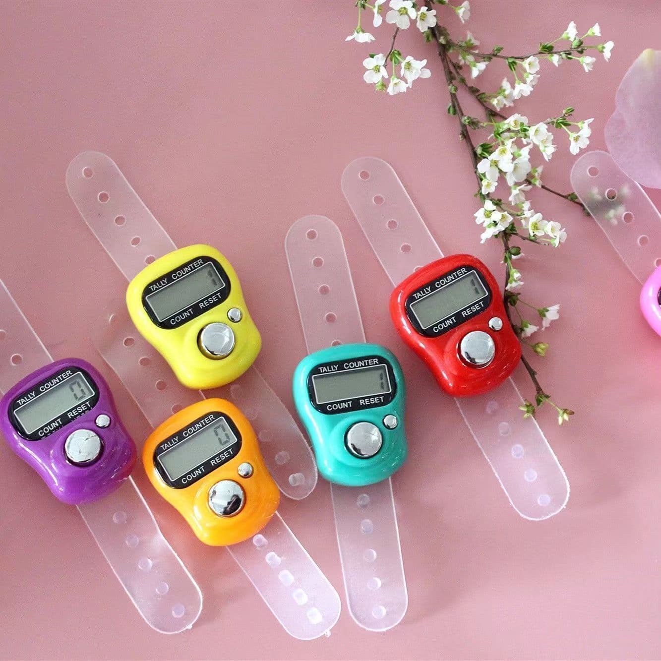 Universal Manual Ring Counter Small Portable Tally Counter Button Counter Finger Mini Version