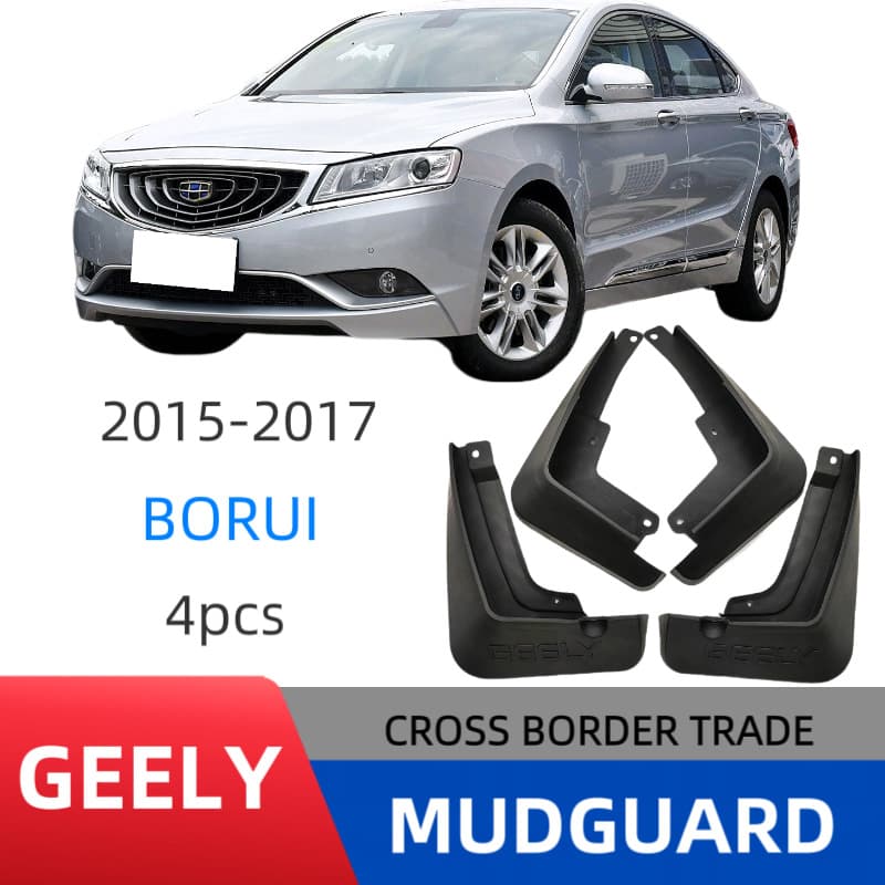 Mud flaps for Geely Borui 2015-2017 models, foreign trade cross-border car mudguard modification