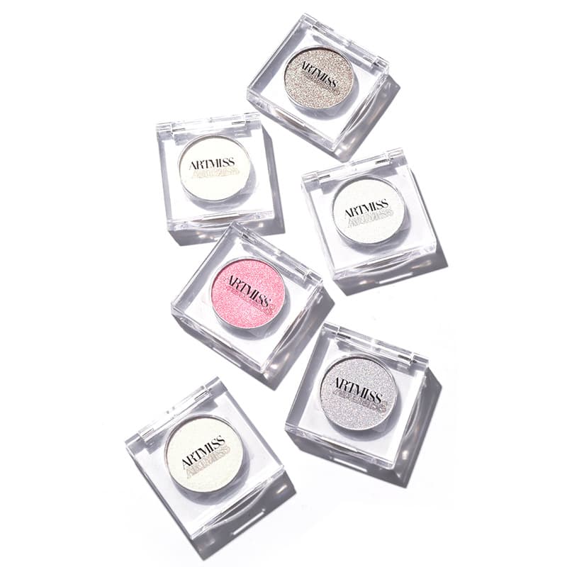 OEM Chameleon Eyeshadow High Shine Fine Shimmer Gradient Eyeshadow Palette Putty Eyeshadow Palette Processing Customization Manty Factory