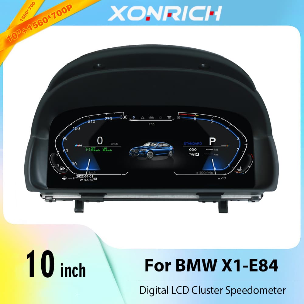 For BMW X1 E84 2006-2015 Digital Dashboard Speedometer Car Instrument Cluster LED
