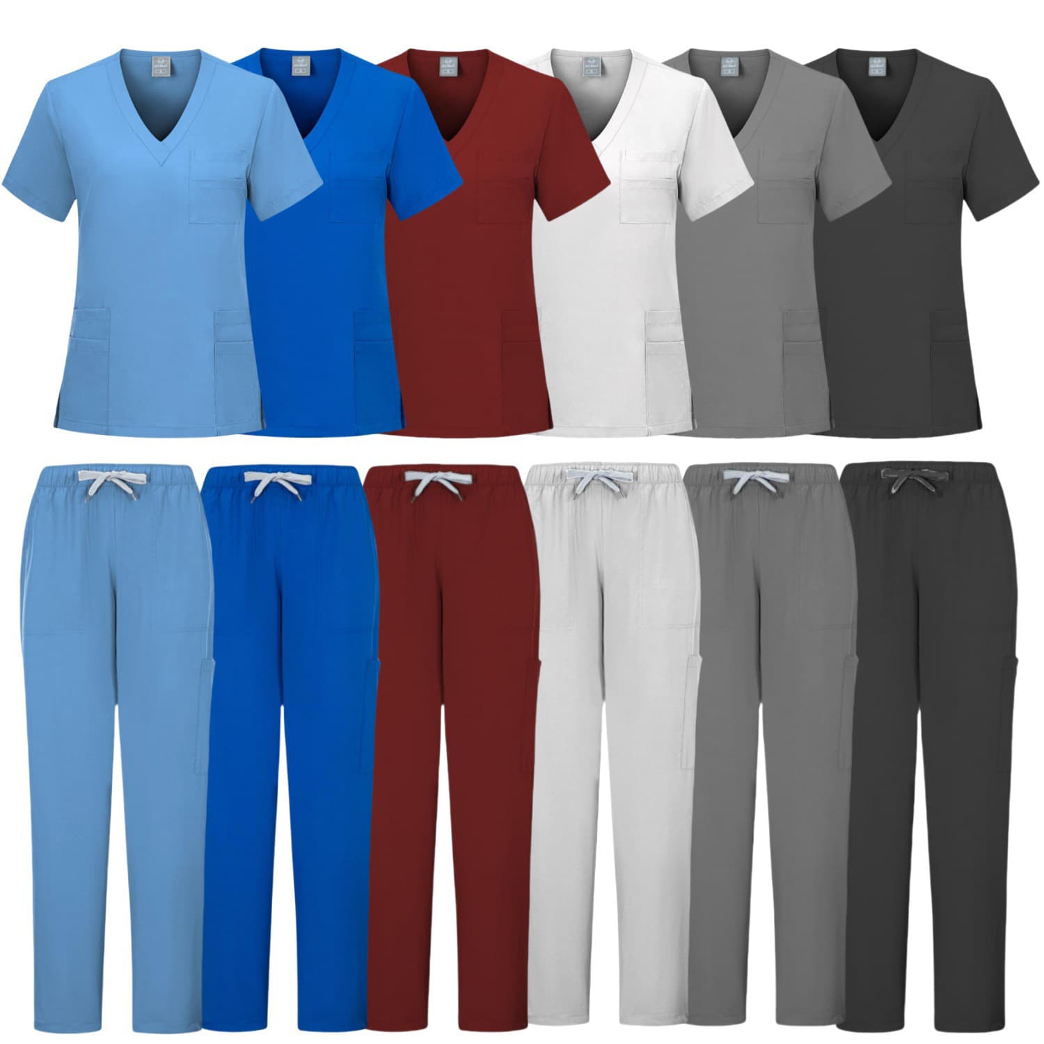 Surgical Medical Uniform Scrub Hospital Work Beauty Set Women Dental Nurse Set Jogger Workwear